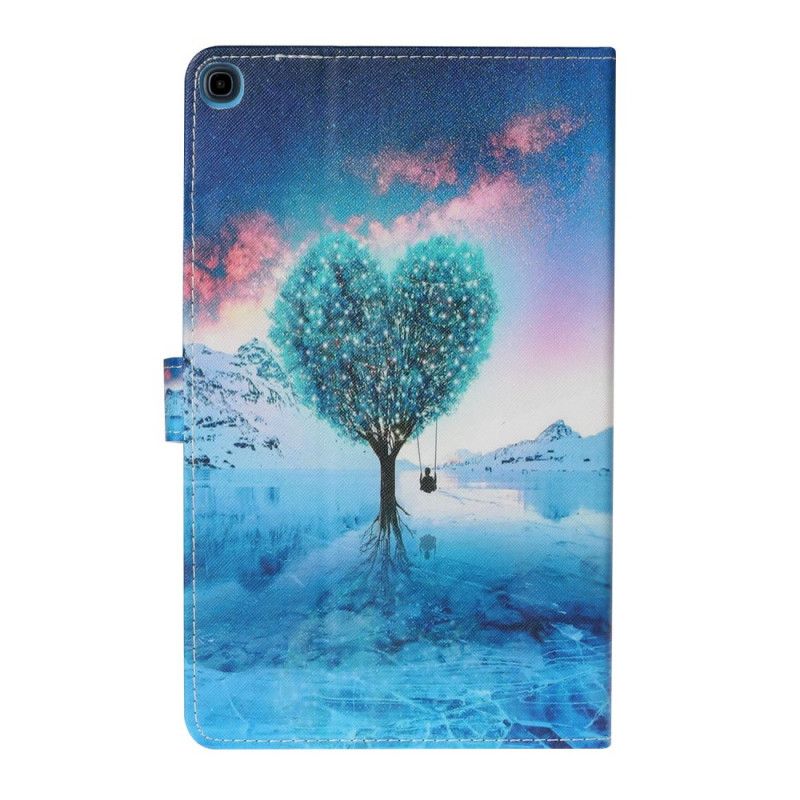 Lederhüllen Samsung Galaxy Tab A 10.1 (2019) Herzbaum