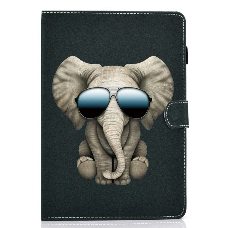 Lederhüllen Samsung Galaxy Tab A 10.1 (2019) Inkognito Elefant