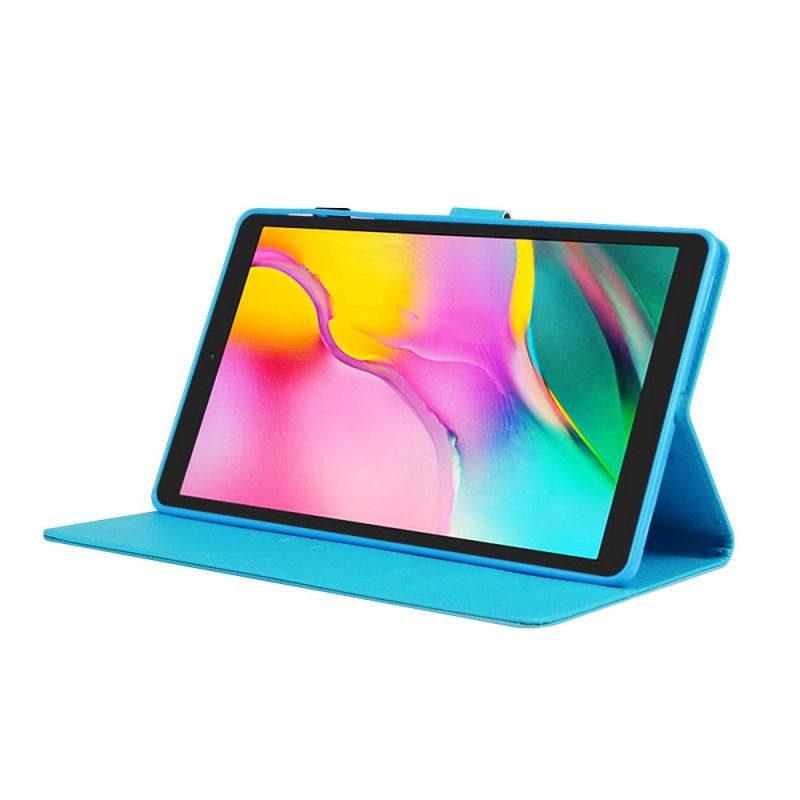 Lederhüllen Samsung Galaxy Tab A 10.1 (2019) Lächeln