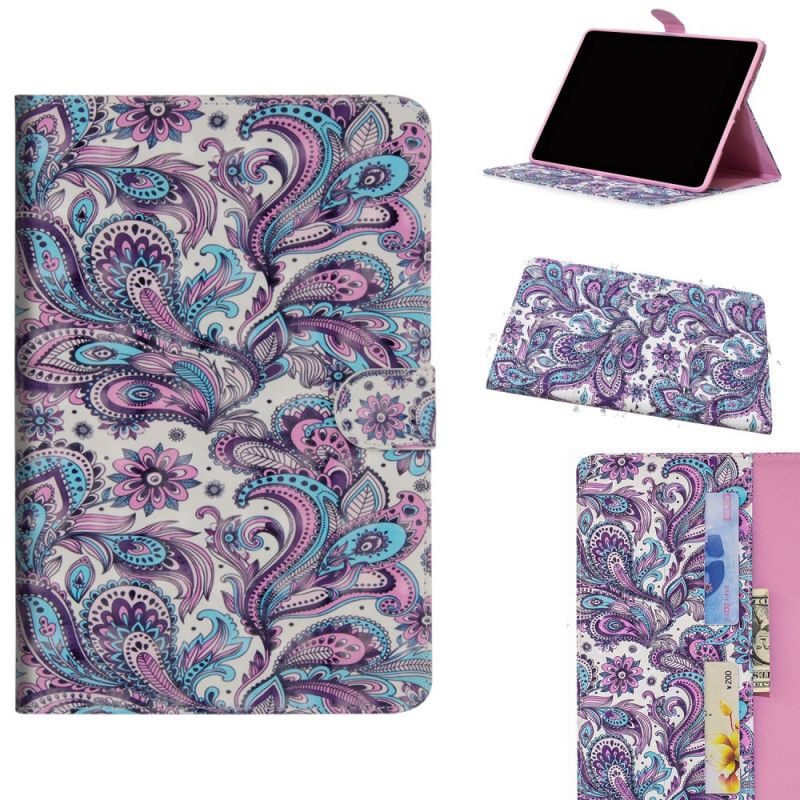 Lederhüllen Samsung Galaxy Tab A 10.1 (2019) Paisley-Muster