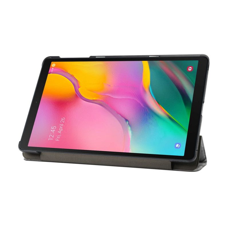 Smart Case Im Samsung Galaxy Tab A 10.1 (2019) Weiß Marmorstil