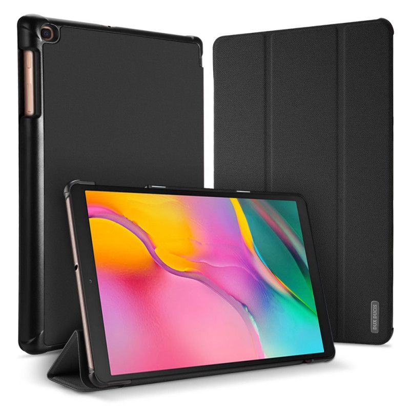 Smart Case Samsung Galaxy Tab A 10.1 (2019) Schwarz Domo Serie Dux-Ducis