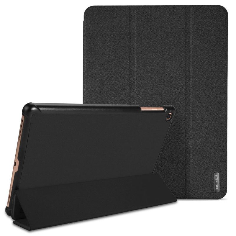 Smart Case Samsung Galaxy Tab A 10.1 (2019) Schwarz Domo Serie Dux-Ducis