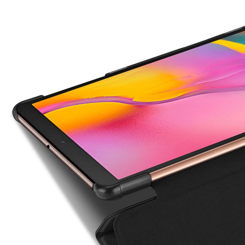 Smart Case Samsung Galaxy Tab A 10.1 (2019) Schwarz Domo Serie Dux-Ducis