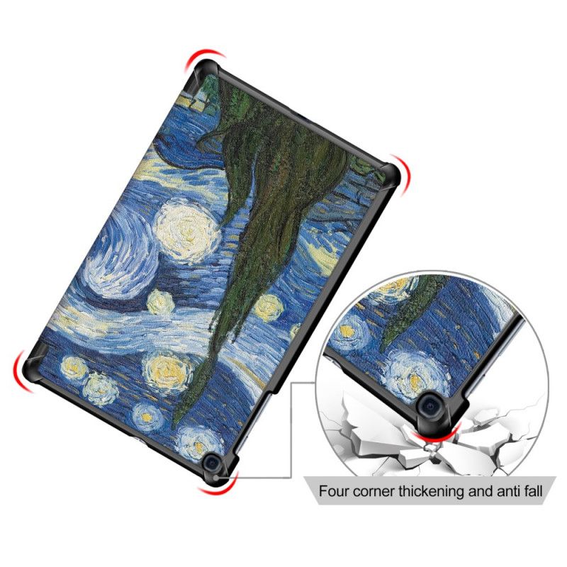 Smart Case Samsung Galaxy Tab A 10.1 (2019) Verstärkter Van Gogh