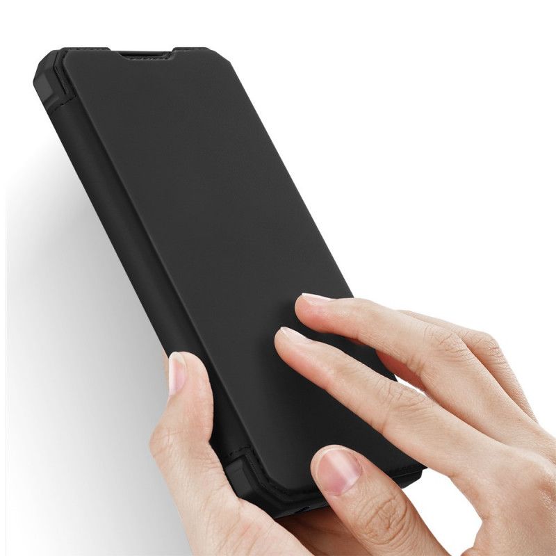 Flip Case Für Samsung Galaxy A52 4G / A52 5G Schwarz Haut X Serie Dux Ducis