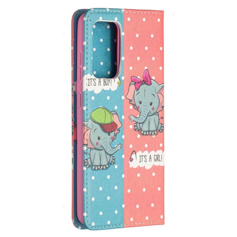 Flip Case Samsung Galaxy A52 4G / A52 5G Elefantenbaby