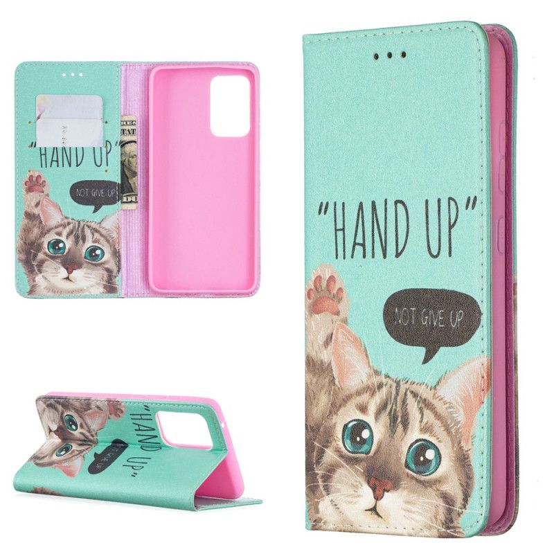 Flip Case Samsung Galaxy A52 4G / A52 5G Hand Hoch