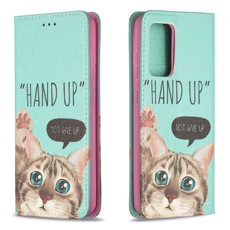 Flip Case Samsung Galaxy A52 4G / A52 5G Hand Hoch