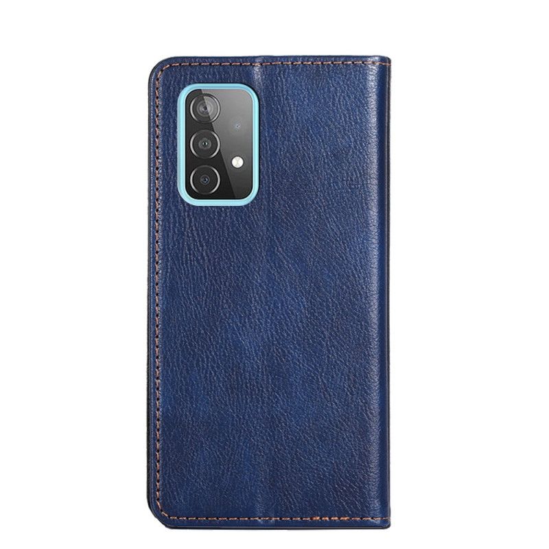 Flip Case Samsung Galaxy A52 4G / A52 5G Schwarz Vintage Lederstil