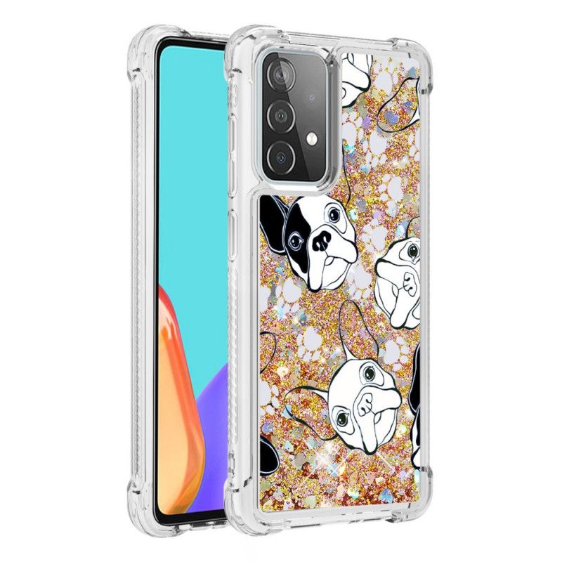 Hülle Für Samsung Galaxy A52 4G / A52 5G Herr Hundeglitter