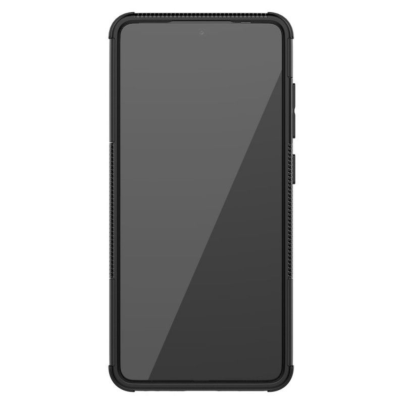 Hülle Für Samsung Galaxy A52 4G / A52 5G Schwarz Ultrabeständige Prämie