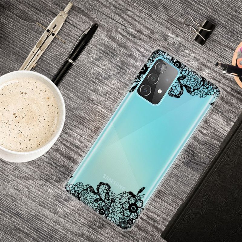 Hülle Samsung Galaxy A52 4G / A52 5G Feine Spitze