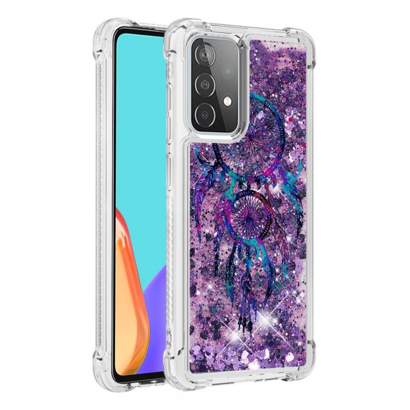 Hülle Samsung Galaxy A52 4G / A52 5G Glitzer-Traumfänger