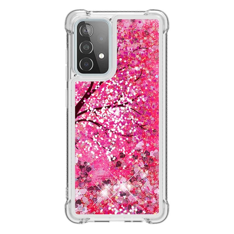 Hülle Samsung Galaxy A52 4G / A52 5G Glitzerbaum