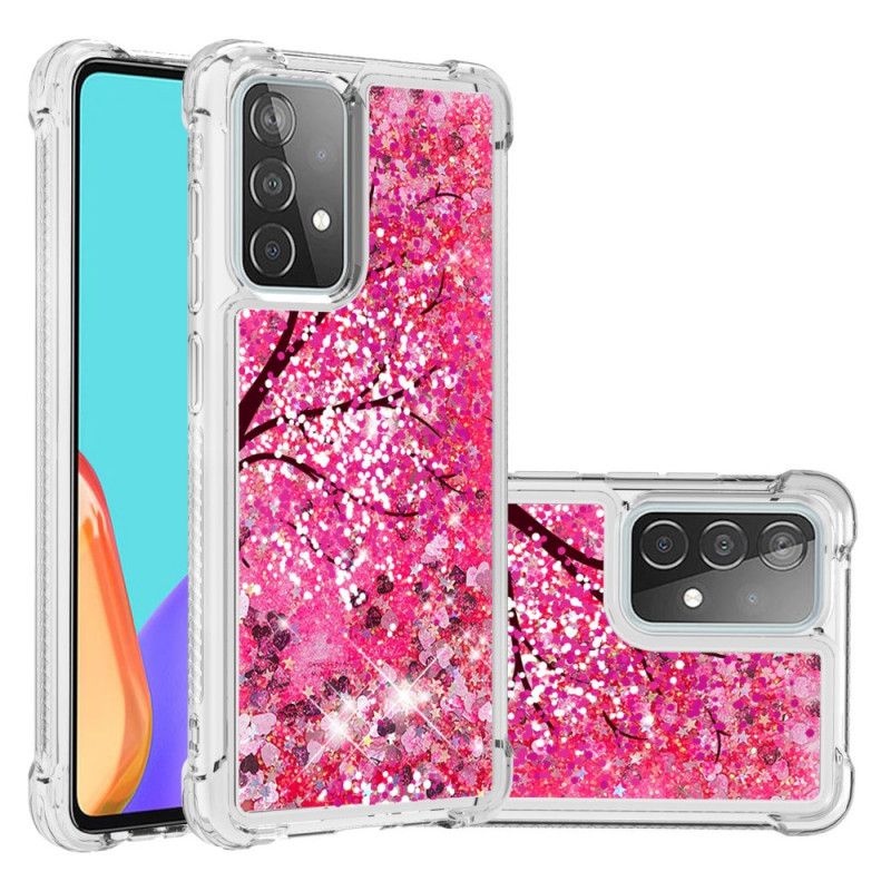 Hülle Samsung Galaxy A52 4G / A52 5G Glitzerbaum