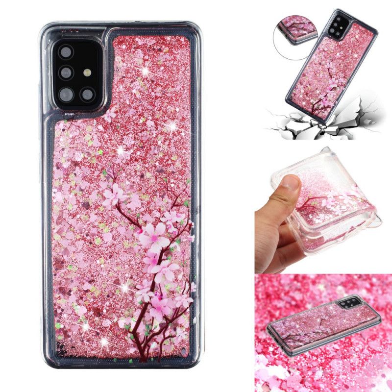 Hülle Samsung Galaxy A52 4G / A52 5G Glitzerbaum