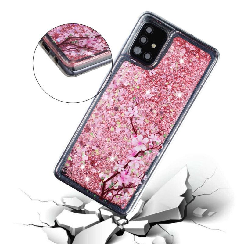 Hülle Samsung Galaxy A52 4G / A52 5G Glitzerbaum