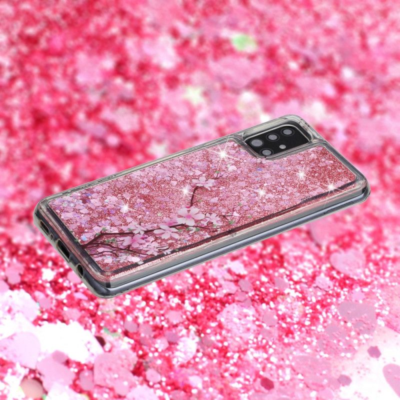 Hülle Samsung Galaxy A52 4G / A52 5G Glitzerbaum