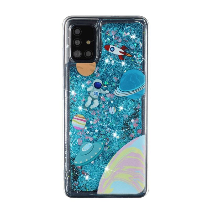 Hülle Samsung Galaxy A52 4G / A52 5G Glitzerraum