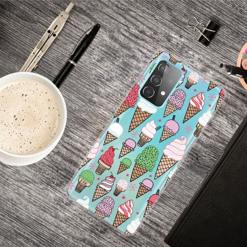 Hülle Samsung Galaxy A52 4G / A52 5G Sahneeis