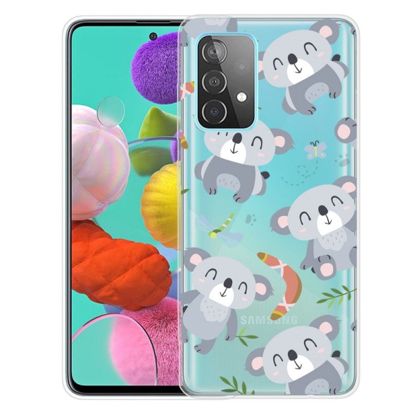 Hülle Samsung Galaxy A52 4G / A52 5G Süße Koalas