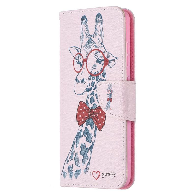 Lederhüllen Samsung Galaxy A52 4G / A52 5G Nerd-Giraffe