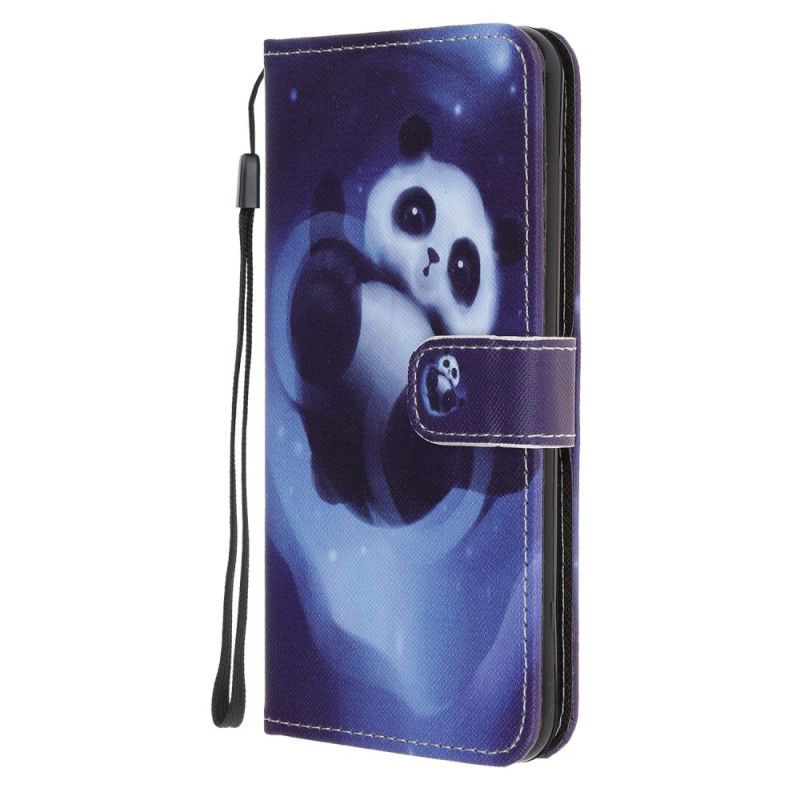 Lederhüllen Samsung Galaxy A52 4G / A52 5G Panda-Raum Mit Tanga