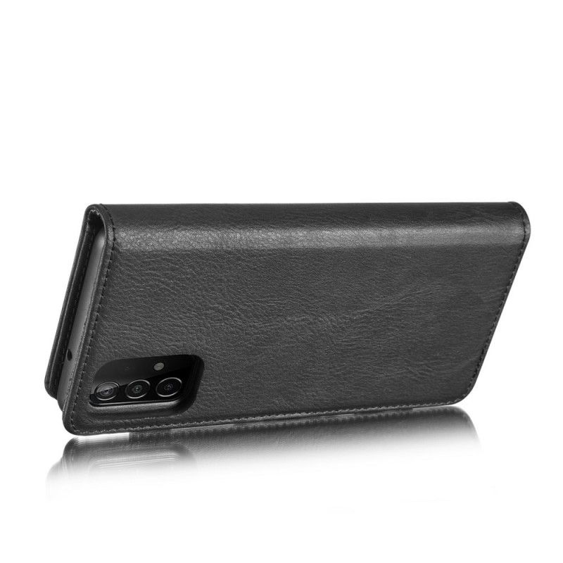 Lederhüllen Samsung Galaxy A52 4G / A52 5G Schwarz Dg. Ming Abnehmbaren Koffer