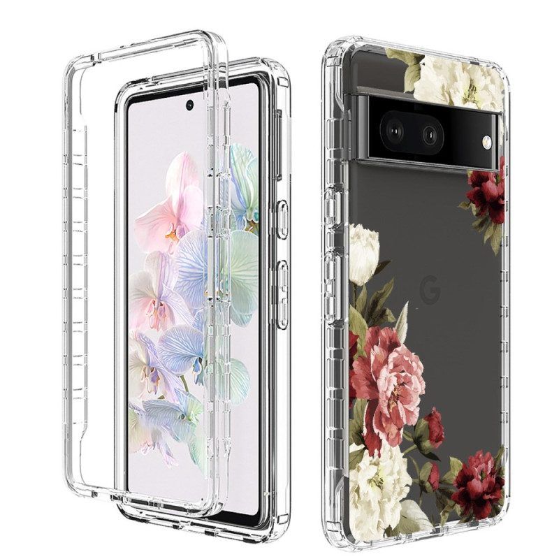 Handyhülle Für Google Pixel 7 Nahtlose Blumen