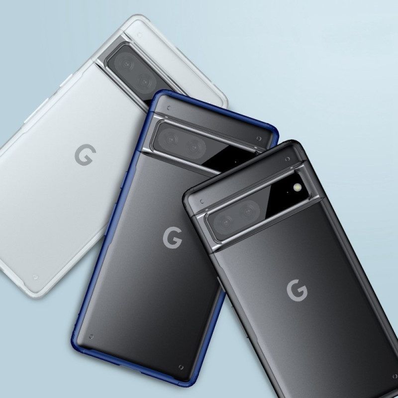 Hülle Für Google Pixel 7 Durchscheinende Silikonkanten