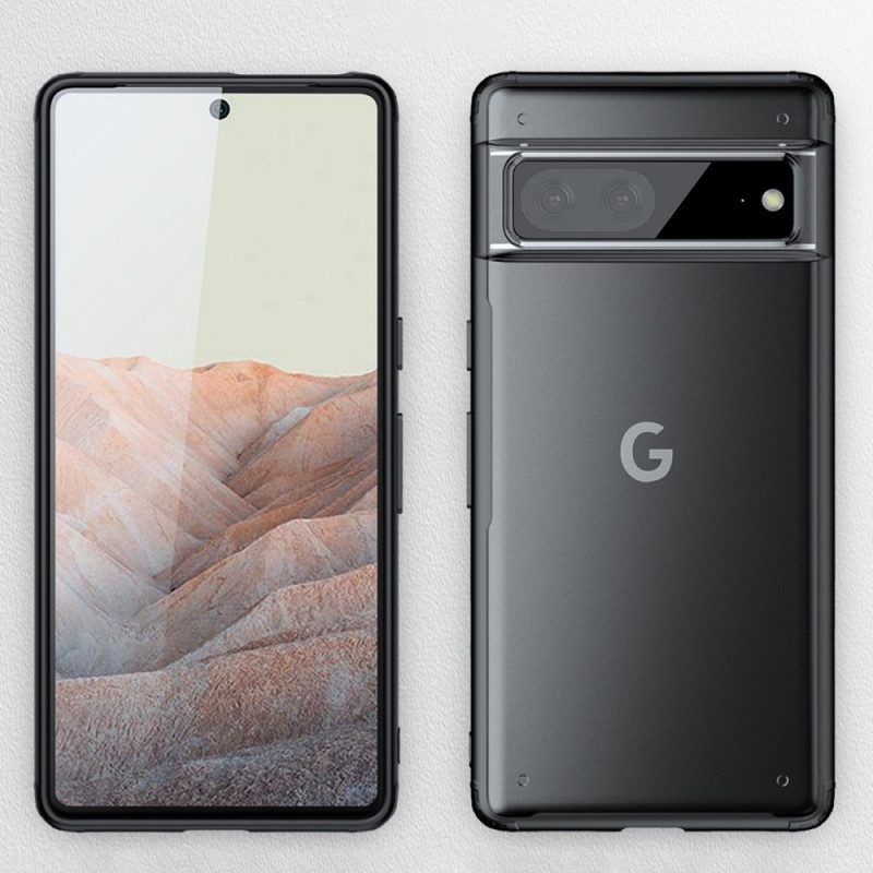 Hülle Für Google Pixel 7 Durchscheinende Silikonkanten