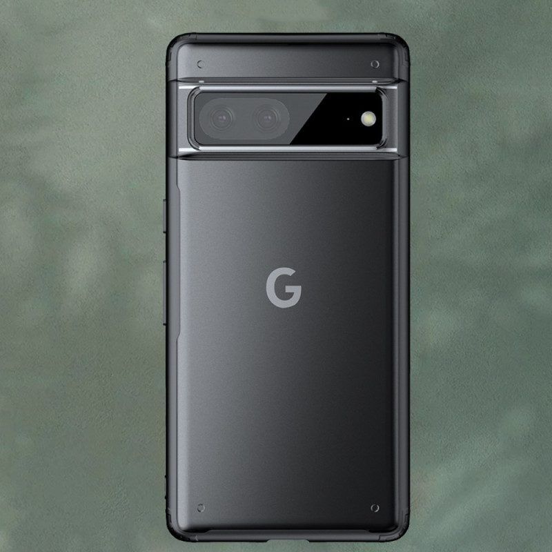 Hülle Für Google Pixel 7 Durchscheinende Silikonkanten