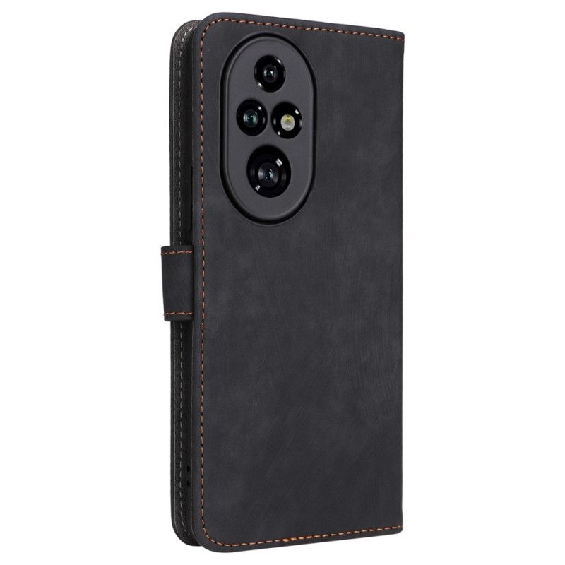 Lederhüllen Honor 200 Pro Rfid-schutz In Wildlederoptik