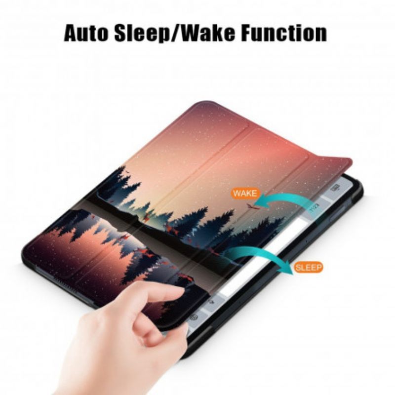 Smart Case Xiaomi Pad 5 Bewehrter Wald