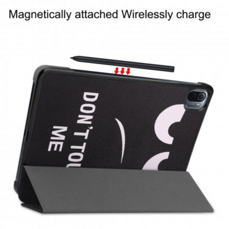 Smart Case Xiaomi Pad 5 Don't Touch Me Stifthalter