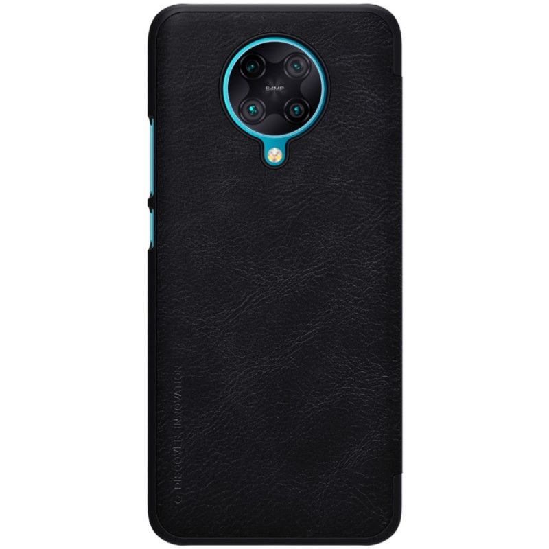 Flip Case Xiaomi Poco F2 Pro Schwarz Nillkin-Qin-Serie