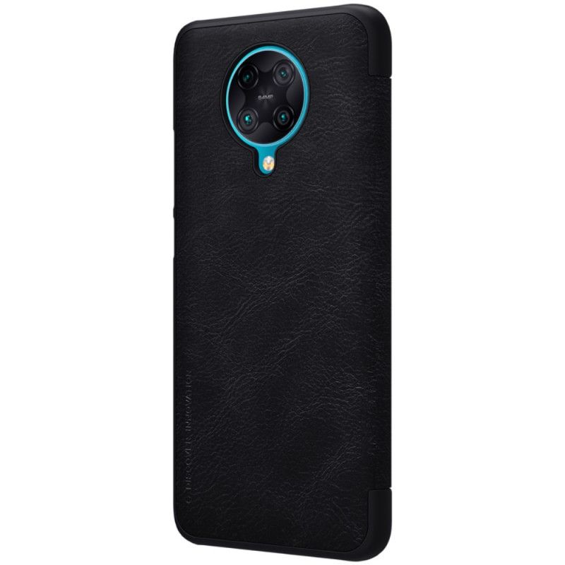 Flip Case Xiaomi Poco F2 Pro Schwarz Nillkin-Qin-Serie