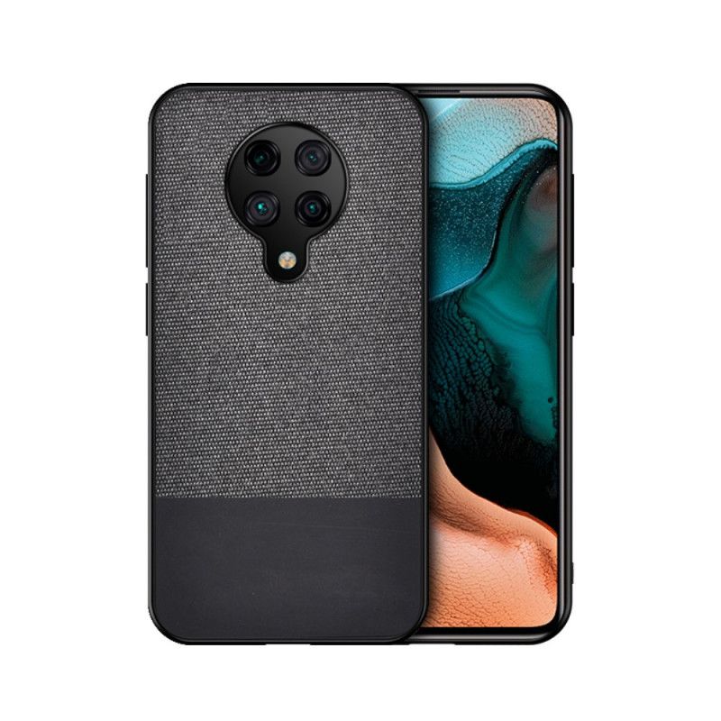 Hülle Für Xiaomi Poco F2 Pro Schwarz Bitexture Aus Kunstleder