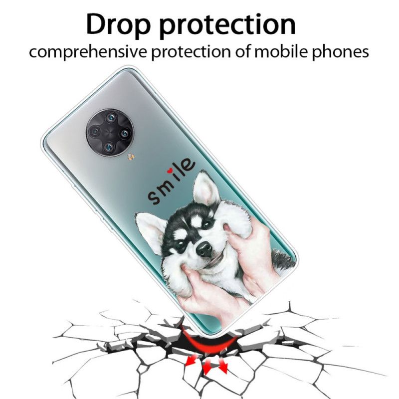 Hülle Xiaomi Poco F2 Pro Lächeln Hund