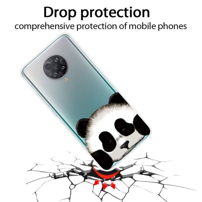 Hülle Xiaomi Poco F2 Pro Transparenter Panda