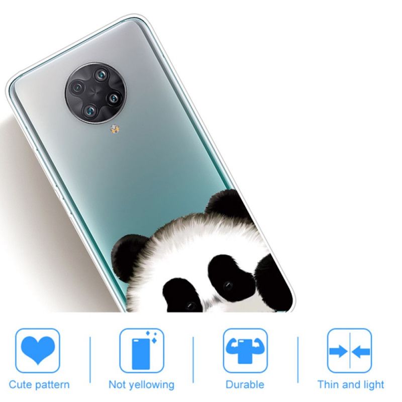 Hülle Xiaomi Poco F2 Pro Transparenter Panda