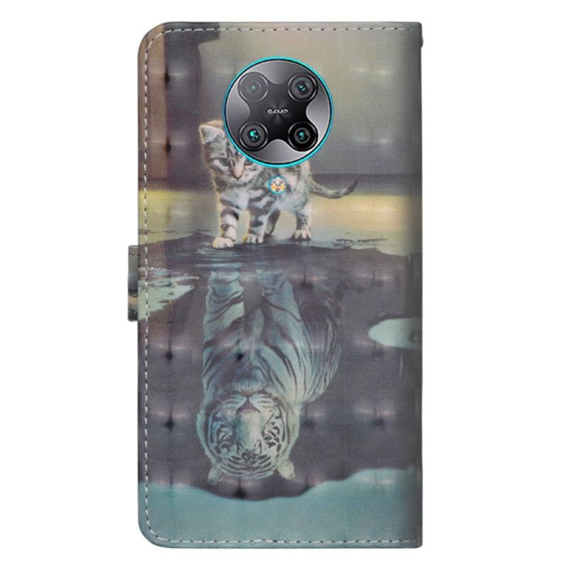 Lederhüllen Xiaomi Poco F2 Pro Ernest Den Tiger
