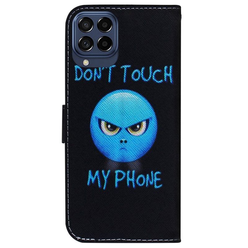 Flip Case Für Samsung Galaxy M33 5G Emoji-telefon