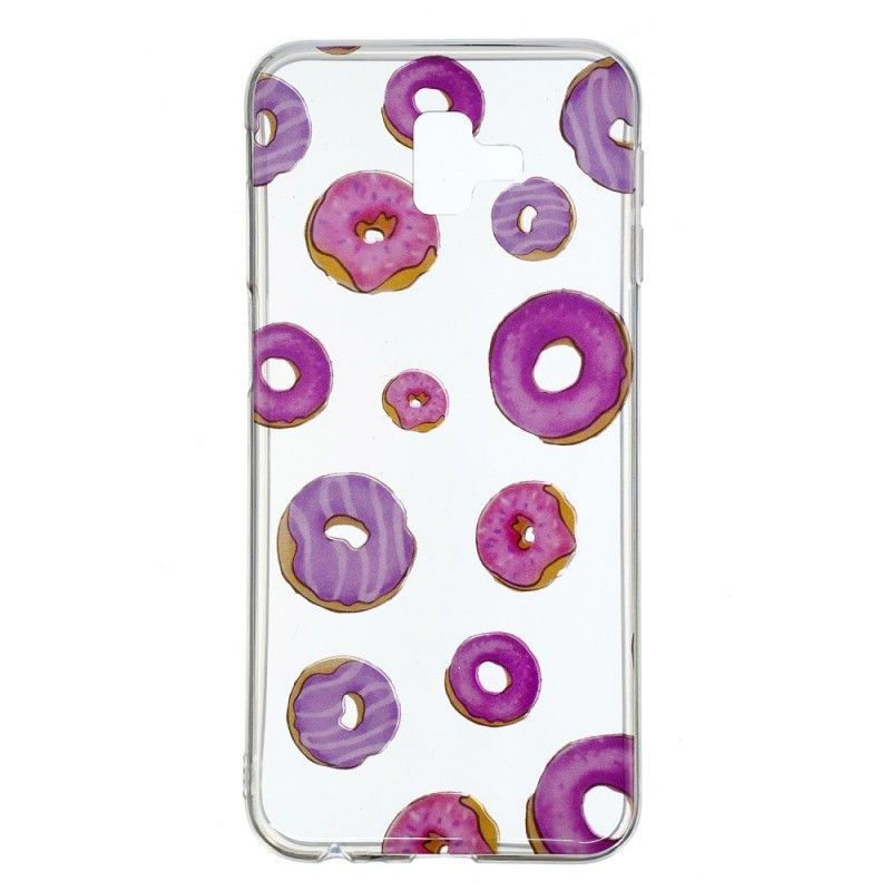 Hülle Samsung Galaxy J6 Plus Handyhülle Fan Von Donuts