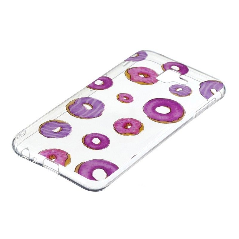 Hülle Samsung Galaxy J6 Plus Handyhülle Fan Von Donuts