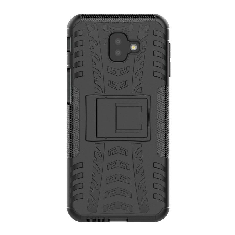 Hülle Samsung Galaxy J6 Plus Schwarz Ultrawiderstand