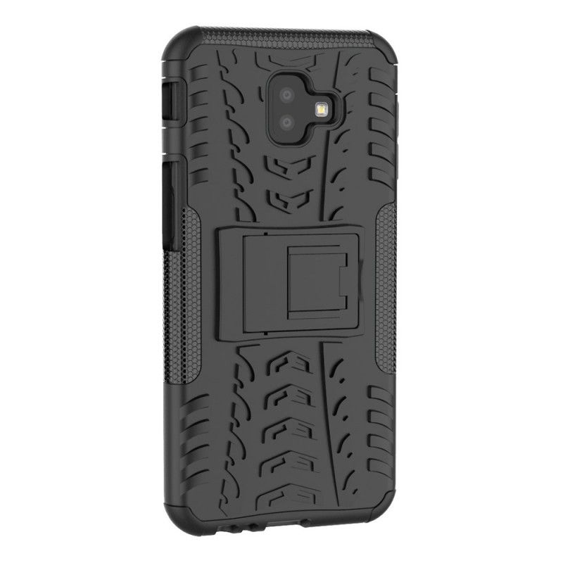 Hülle Samsung Galaxy J6 Plus Schwarz Ultrawiderstand