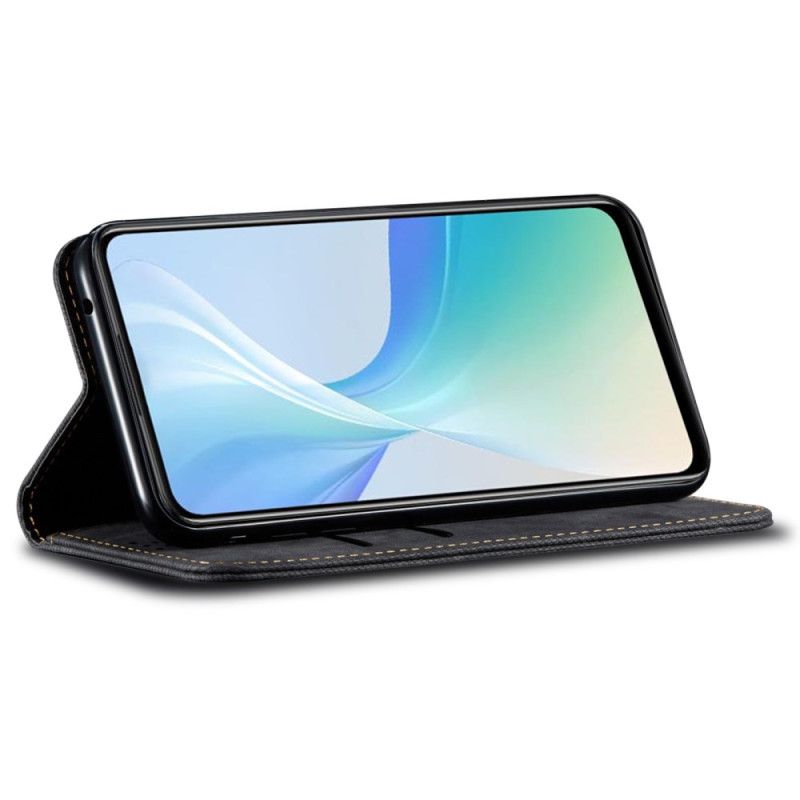 Flip Case Vivo V50 5g Denim-stoff