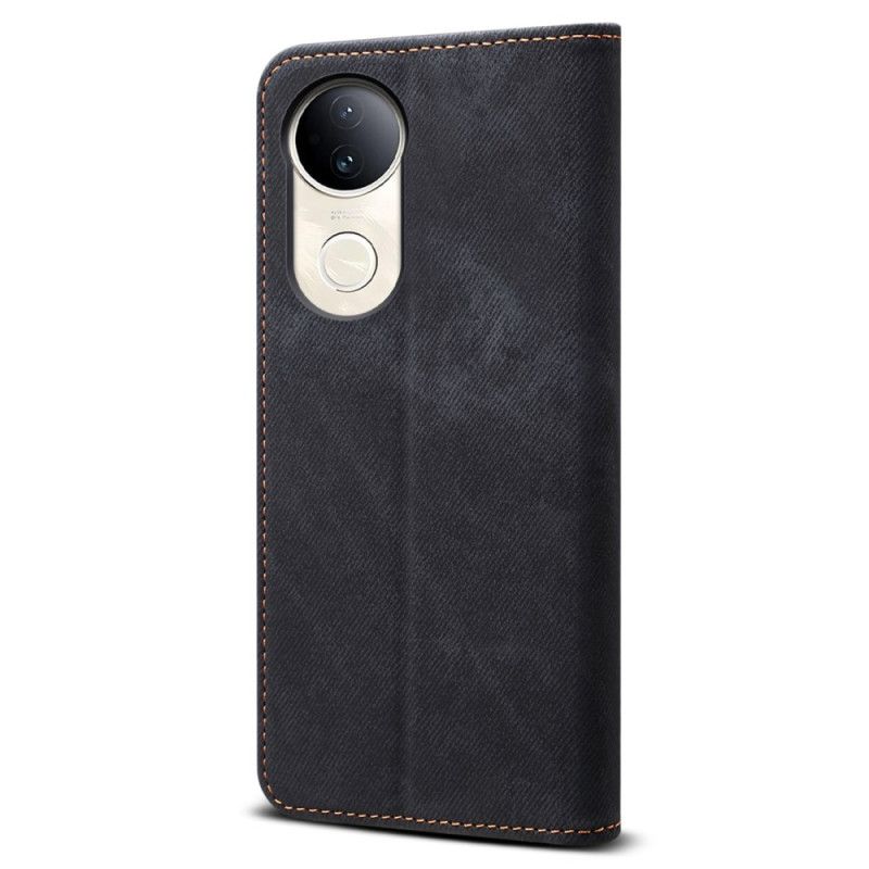 Flip Case Vivo V50 5g Denim-stoff